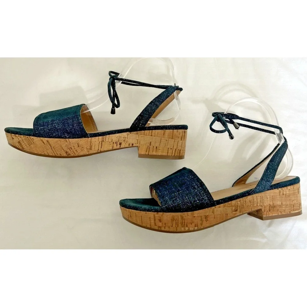 Vaneli blue glitter